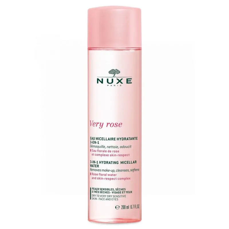 Nuxe Agua Desmaquillante Micelar con Pétalos de Rosa 200ml