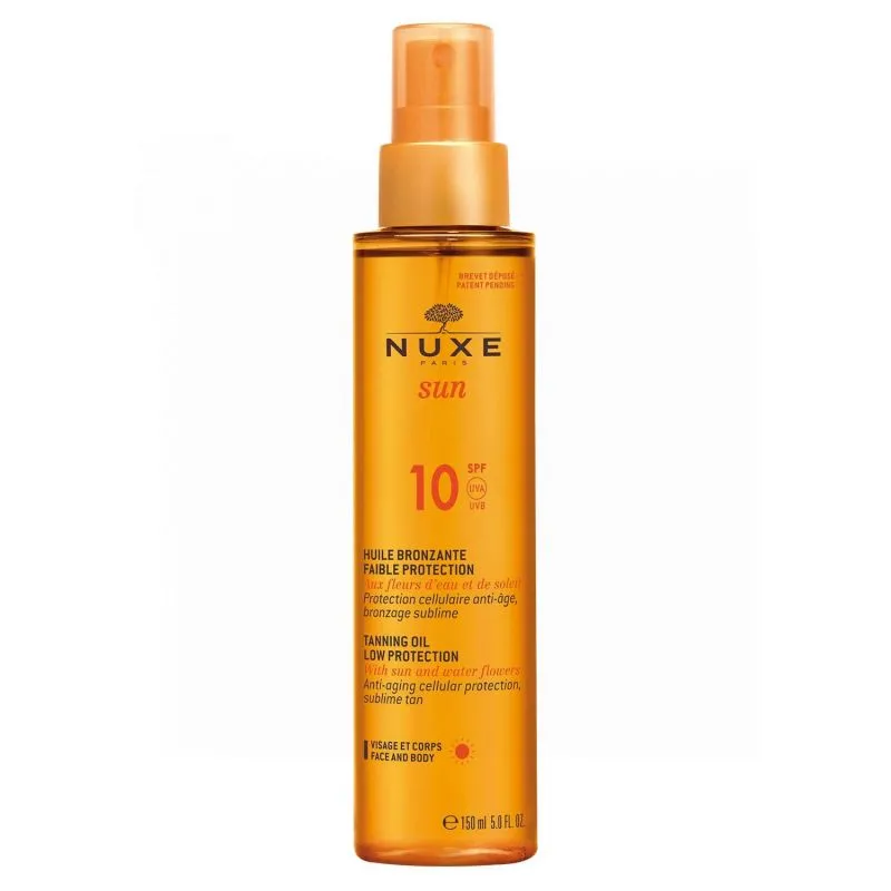 Nuxe Sun Aceite Bronceador SPF10 150ml