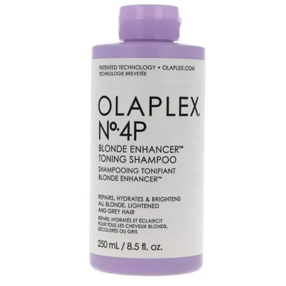 Olaplex 4P champú para cabellos rubios o grises Shampoo Blonde Enhancer