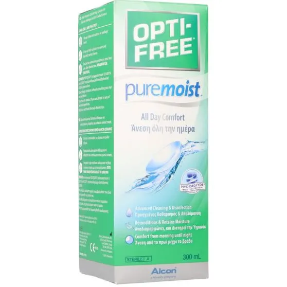 Opti-Free Pure Moist Solución All Day Comfort 300 ml