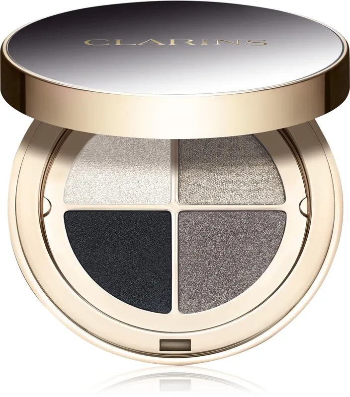 Clarins Ombre 4 Colour Eyeshadow Palette for a long-lasting effect Colour 09 - Onyx Gradation 4.2 g