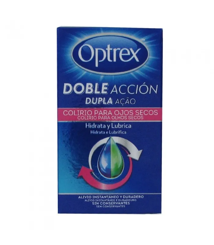 Optrex Doble Accion Ojos Secos 10 Ml.