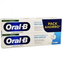 Oral B Encias Esmalte Pro Repair Pasta Dental 75ml + 75ml Duplo
