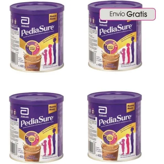Pediasure Pack 4 Uds. Chocolate 4x400 gr