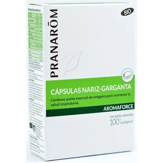 Pranaróm Aromaforce Nariz Garganta