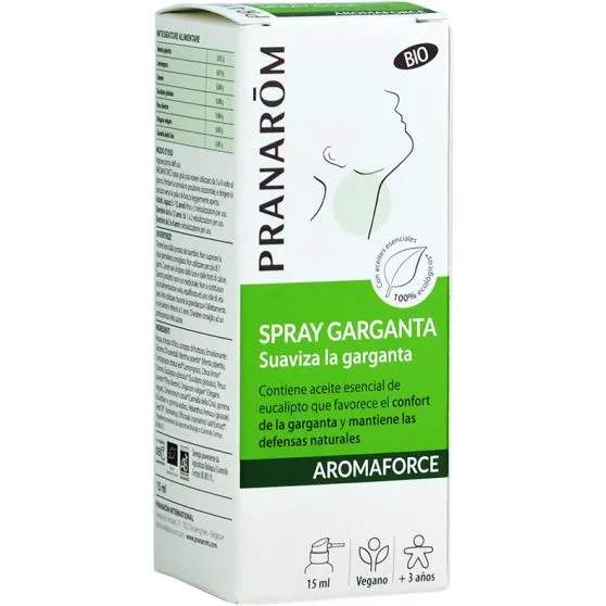 Pranarom Aromaforce Spray Garganta Eco