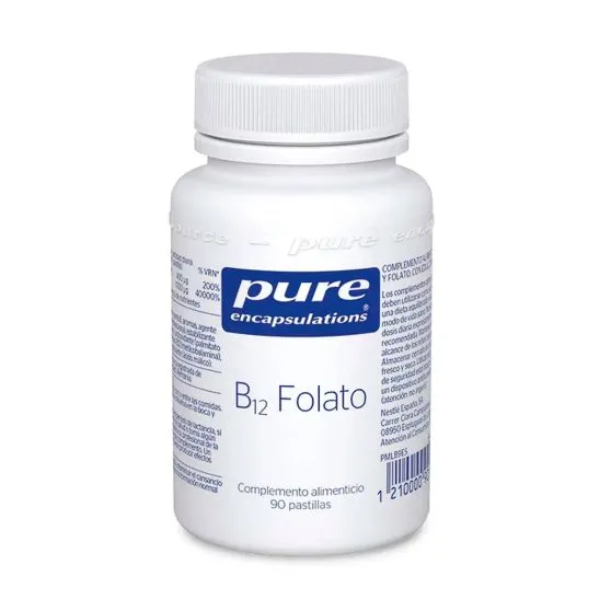 Pure Encapsulations B12 Folato 90 comprimidos