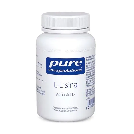 Pure Encapsulations L-Lisina 90 cápsulas