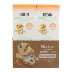 Pack Isdin Baby Naturals Pomada de Pañal Regeneradora Zn40 100ml +100ml Duplo