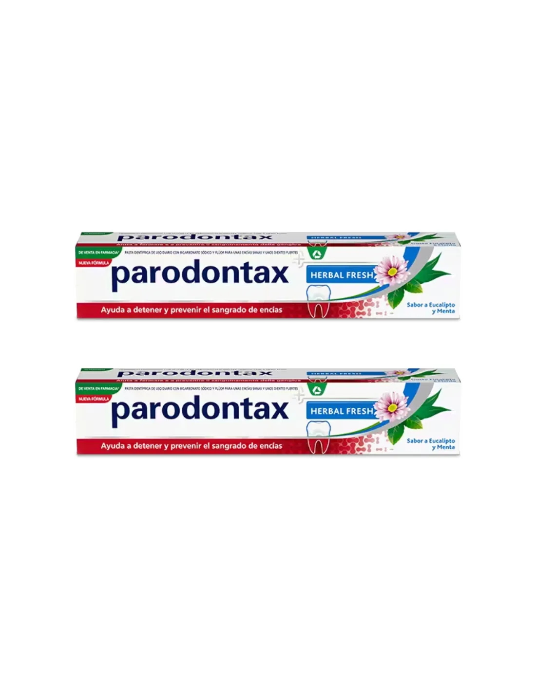 Parodontax Duplo Herbal Fresh 2x75 ml