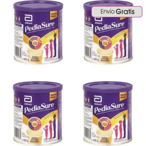 Pediasure Pack 4 Uds. Vainilla 4x400 gr