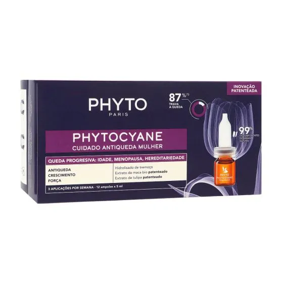 Phytocyane Tratamiento Anticaída Progresiva Mujer 12 Ampollas