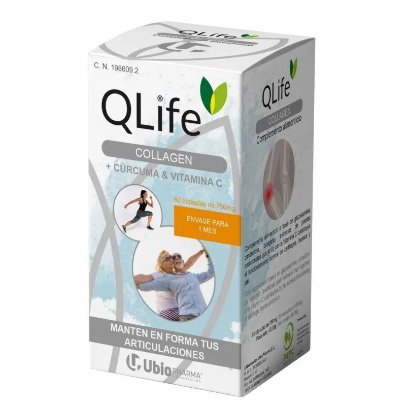 QLife Collagen 60 Cápsulas