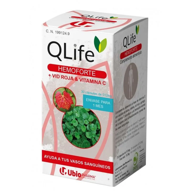 QLife Hemoforte 30 Cápsulas