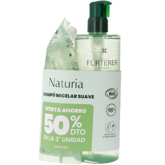 Rene Furterer Pack ahorro Naturia Champú Micelar sin sulfatos