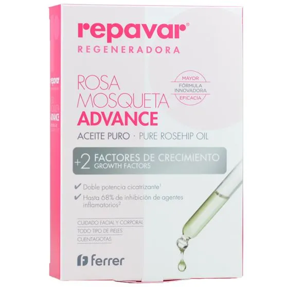Repavar Regeneradora: Aceite Puro de Rosa Mosqueta ADVANCE