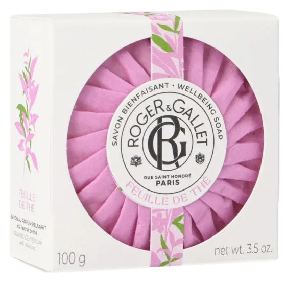 Roger Gallet Jabón Bienestar Feuille de thé 100g