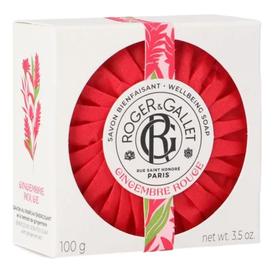 Roger Gallet Jabón Bienestar Gengembre Rouge 100g