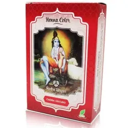 Radhe Shyam Henna Color Caoba Oscuro 100 gr