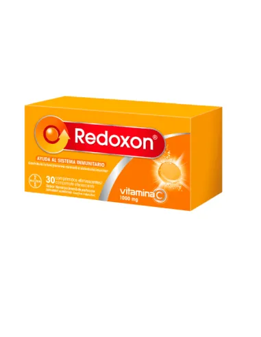 REDOXON 1000 MG VITAMINA C 30 COMPRIMIDOS EFERVESCENTES NARANJA