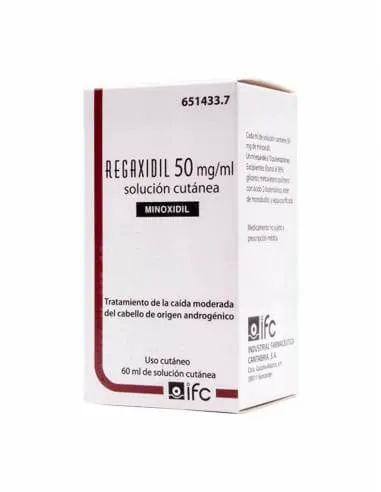 REGAXIDIL 50 MG-ML SOLUCION CUTANEA 1 FRASCO 61