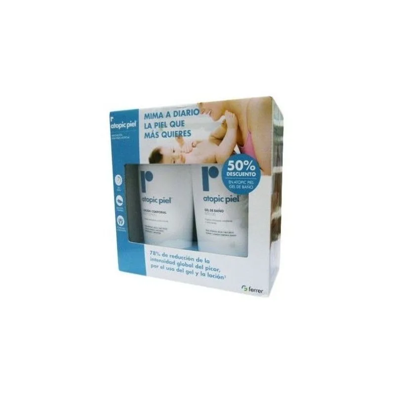 Repavar Atopic Piel Loción Corporal 500 Ml+ Gel Baño 750 Ml