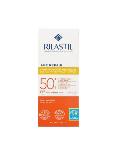 RILASTIL SUNLAUDE AGE REPAIR CREMA ANTIARRUGAS SPF50+ 40 ML