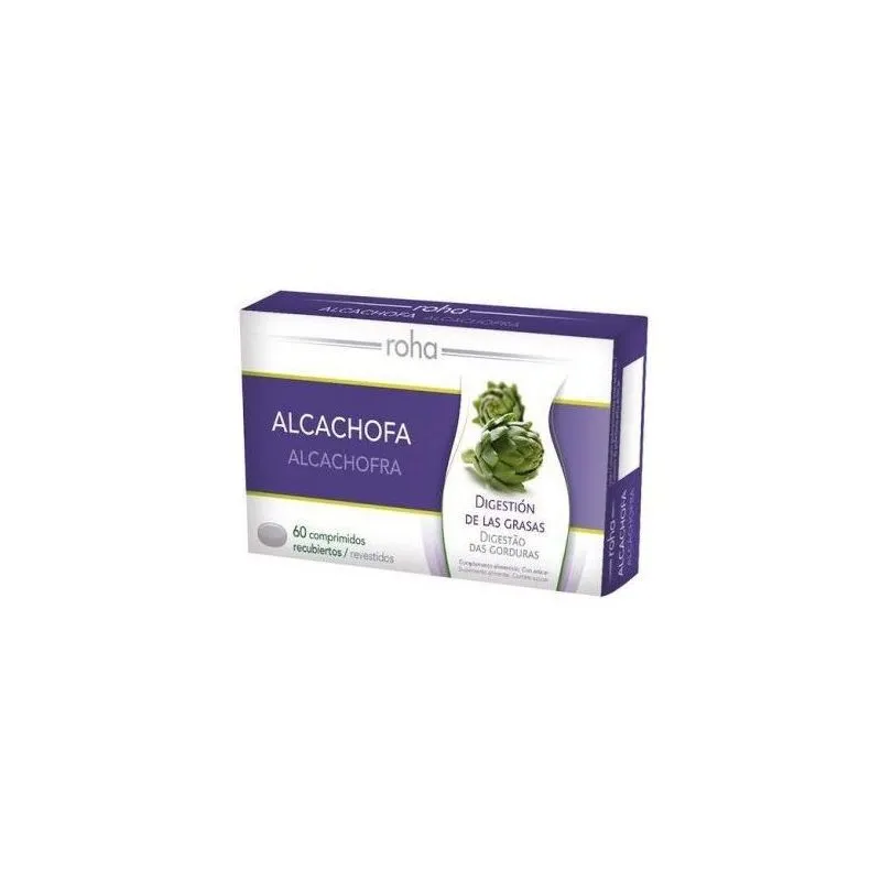 Roha Alcachofa 60 Comprimidos Recubiertos