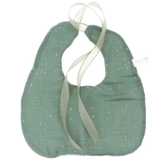 Sarah Becquer Babero con Detalles Dorado