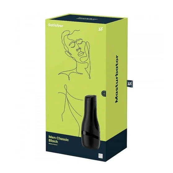 Satisfyer Men Classic Black Masturbador