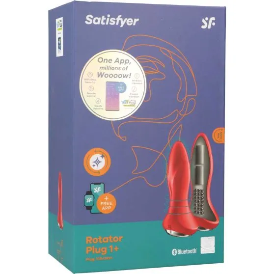 Satisfyer Rotator Plug 1+ con Aplicación móvil