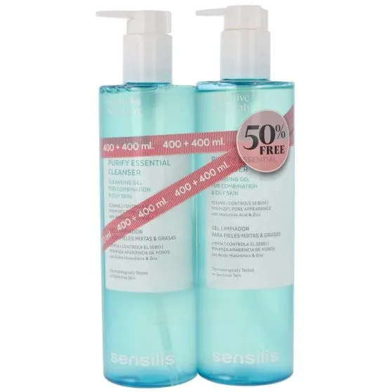Sensilis Purify Essential Gel Limpiador Pack Ahorro