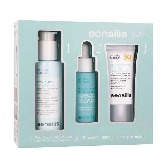 Sensilis Pure Age Protocolo Imperfecciones y arrugas