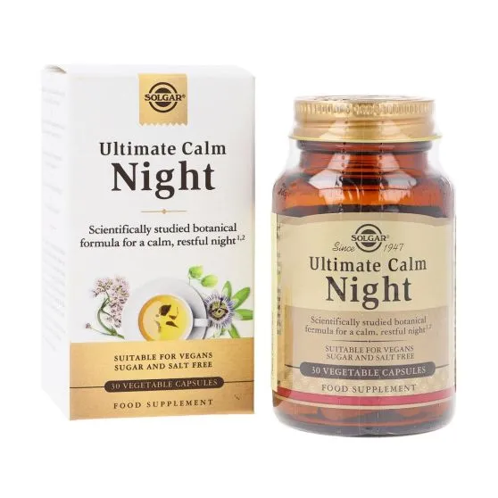 Solgar Ultimate Calm Night 30 Cápsulas