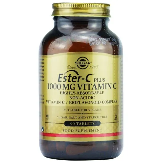 Solgar Ester-C Plus 1000 mg 90 Comprimidos