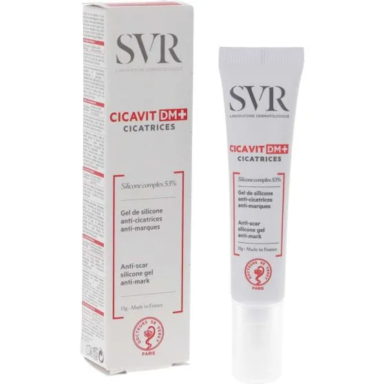 SVR Cicavit DM+ Cicatrices Gel de silicona 15 gr
