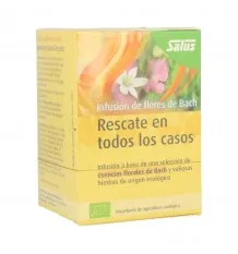 Salus Infusión Flores de Bach Rescate en todos los casos 15 Filtros