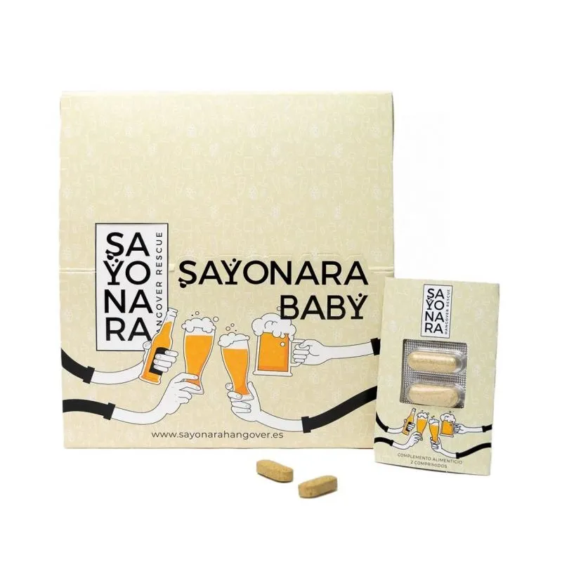 Sayonara Baby Pastillas Contra la Resaca 10 Comprimidos
