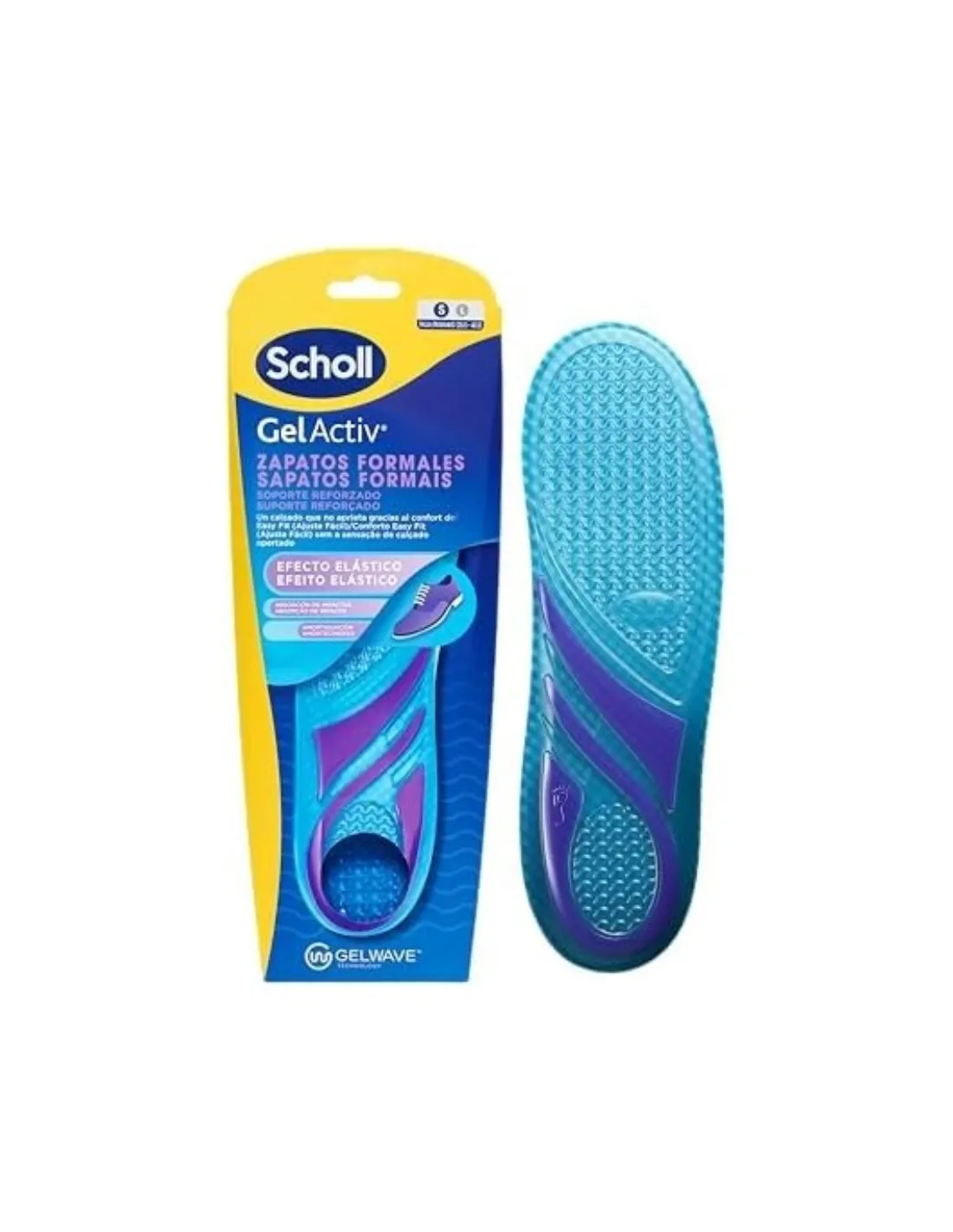 SCHOLL Gel Activ Zapato Formal S Talla 35.5-40.5