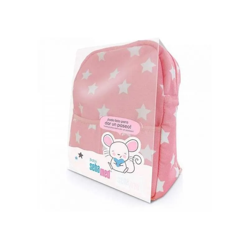 Sebamed Canastilla Mochila Premium Rosa