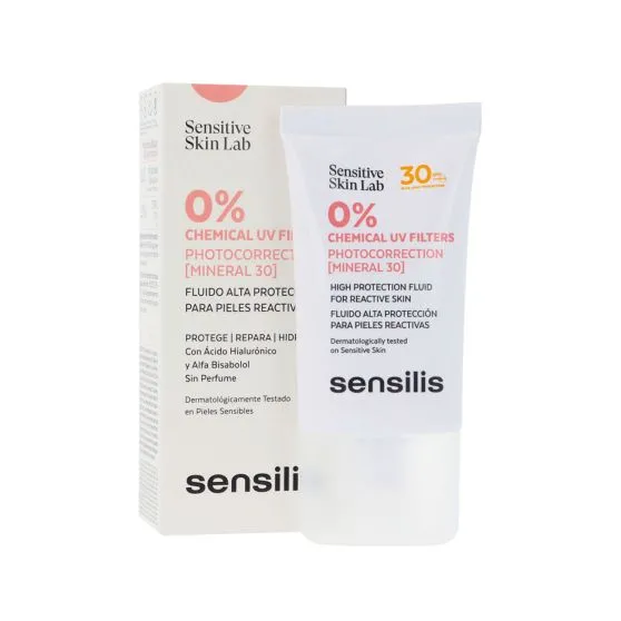 Sensilis Chemical UV Filters Mineral SPF30