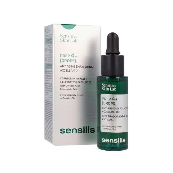 Sensilis Prep 4+ Drops Acelerador Exfoliante Antiedad