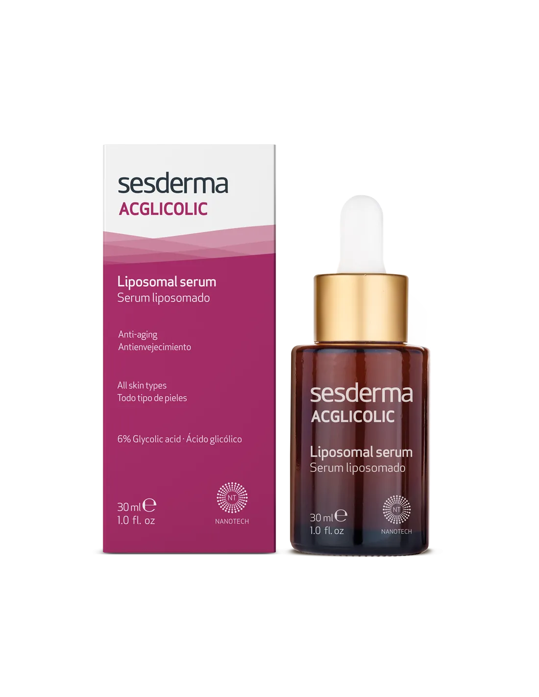 Sesderma Acglicolic Facial Serum Liposomal antiarrugas 30ml