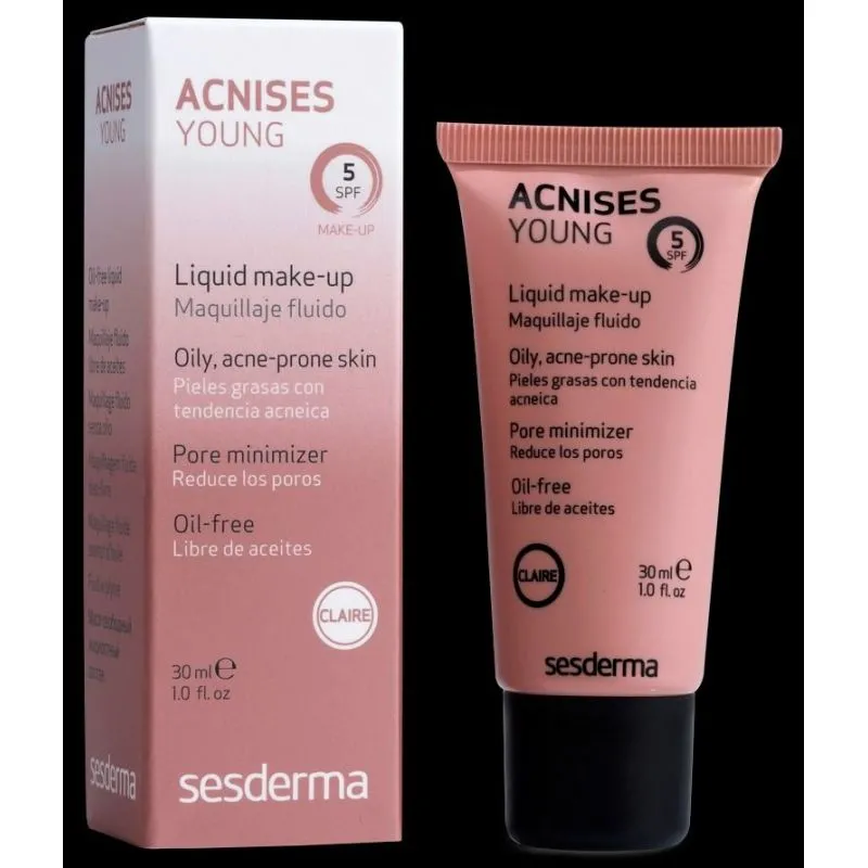 Sesderma Acnises Young Maquillaje Fluido Tono Claire 30 ml
