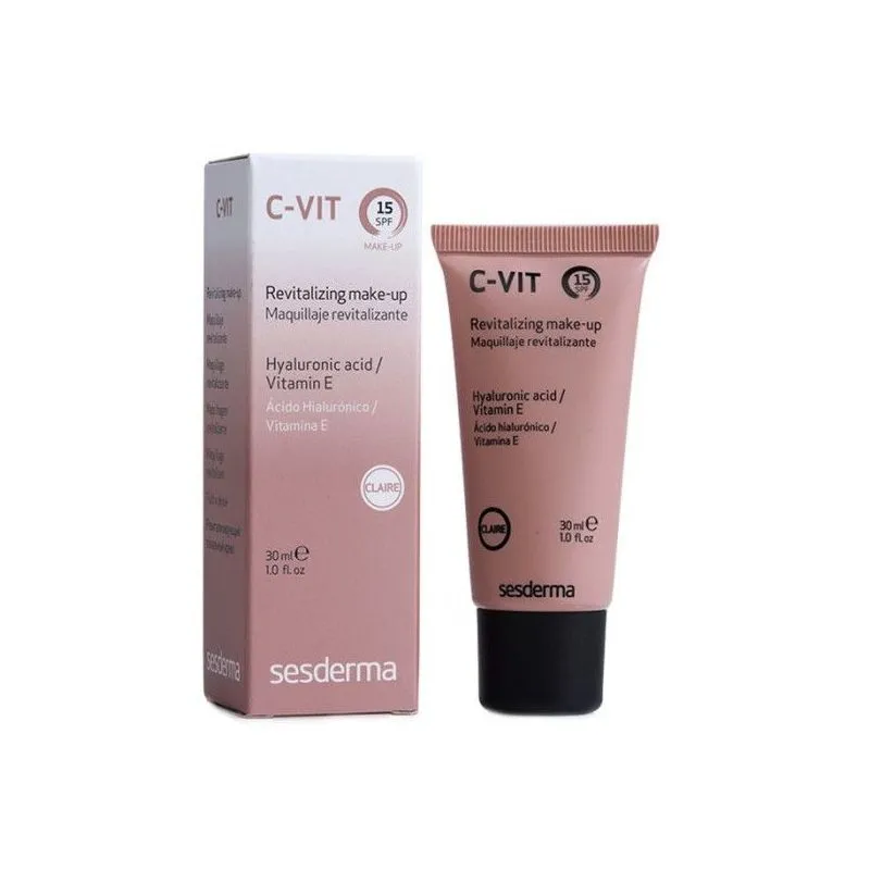 Sesderma C-Vit Maquillaje Revitalizane Tono Claire Spf15+ 30ml