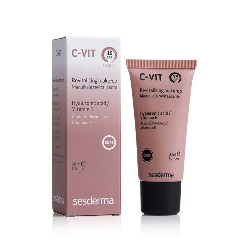 Sesderma C-Vit Maquillaje Revitalizante Tono Doré 30 ml