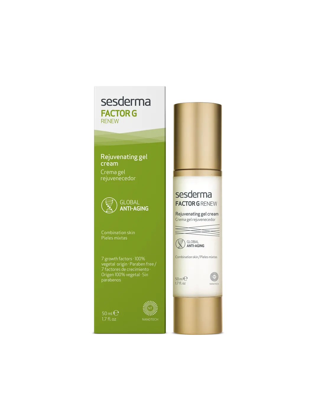 Sesderma Factor G Renew Crema Gel Rejuvenecedor 50 Ml