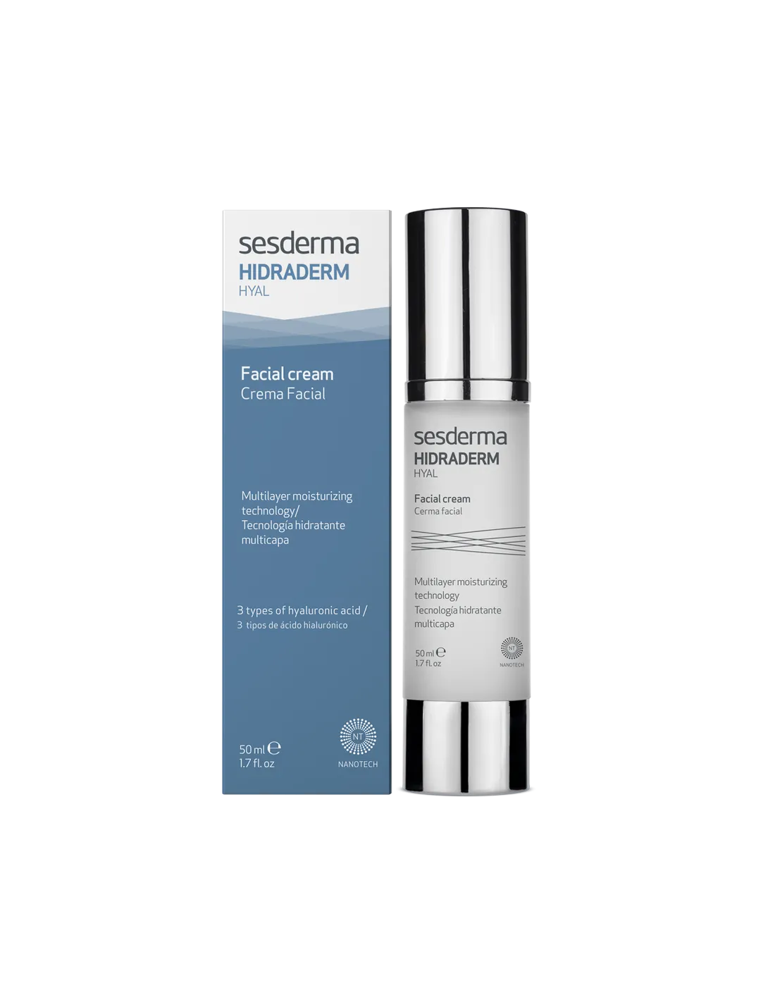 Sesderma Hidraderm Hyal Crema Hidratante, 50 ml