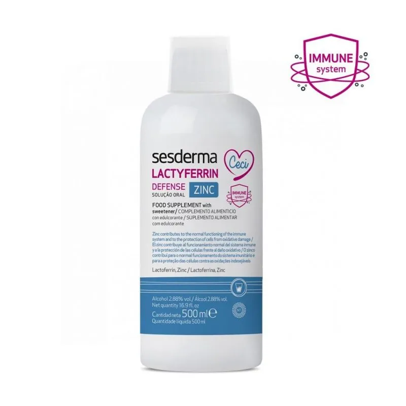 Sesderma Lactyferrin Defense Zinc 500ml
