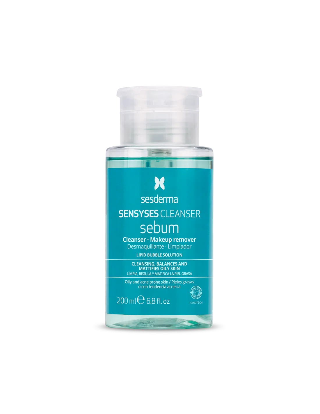 Sesderma Sensyses Cleanser Sebum  limpiador facial 200 ml